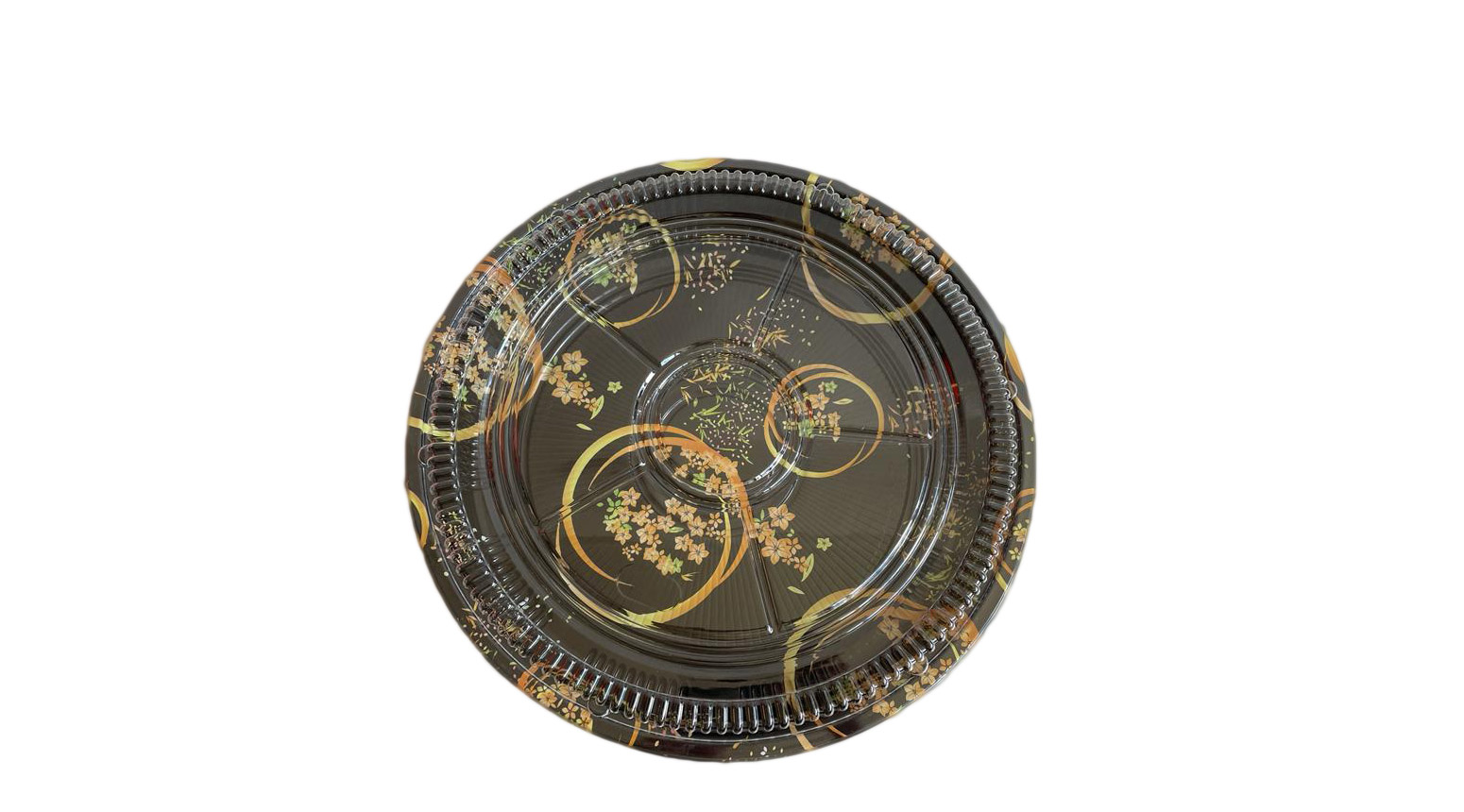 Sushibox "Print", Ø 321 x 48 mm, PS