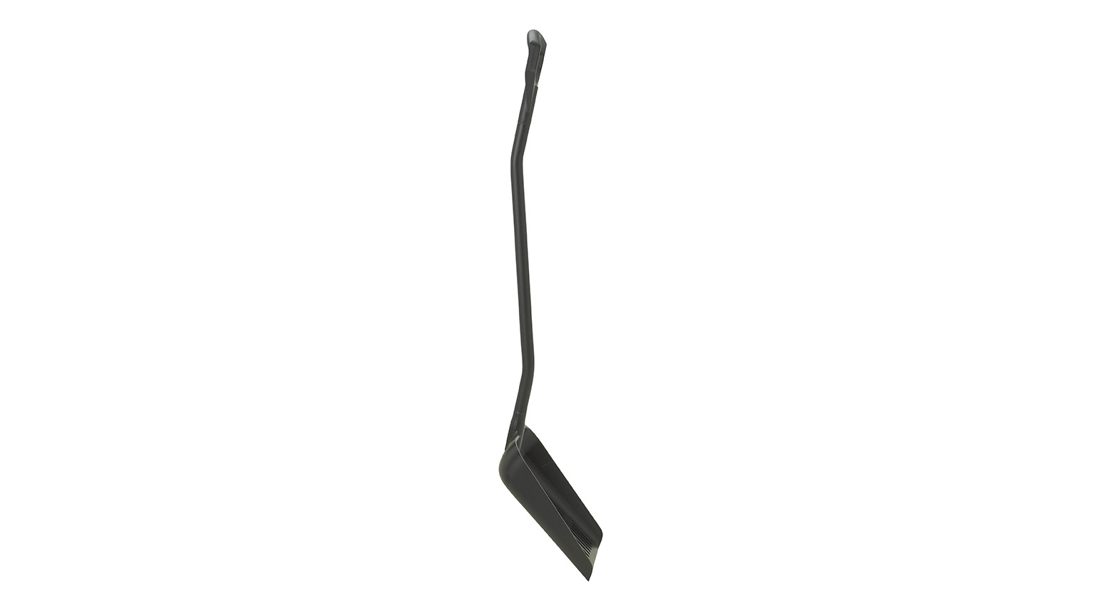 VIKAN Ergonomische Schaufel, 380 x 340 x 90 mm, 1305 mm, schwarz