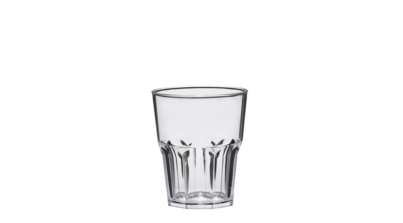 Shotglas 40 ml geeicht bei 0.3 dl, SAN, transparent