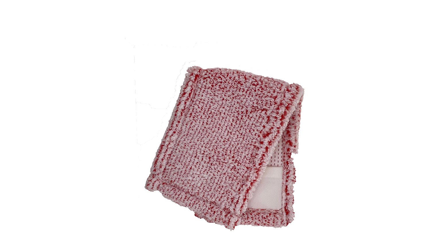 Microfaser-Mopp S4, 40 cm, rot meliert