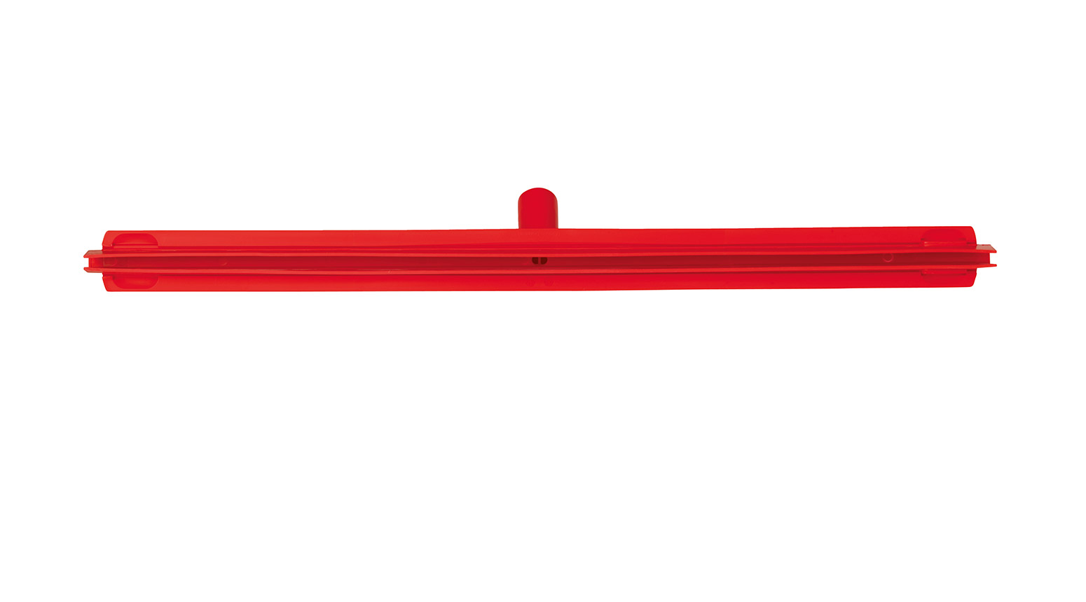 VIKAN Ultra Hygiene Bodenschieber mit austauschb. Kassette, 700 mm, rot
