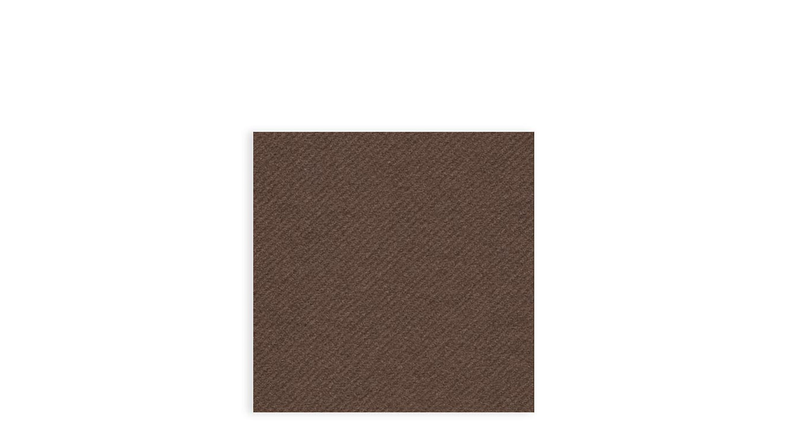 Serviette Airlaid, 40 x 40 cm, 1/4 Falz, cacao