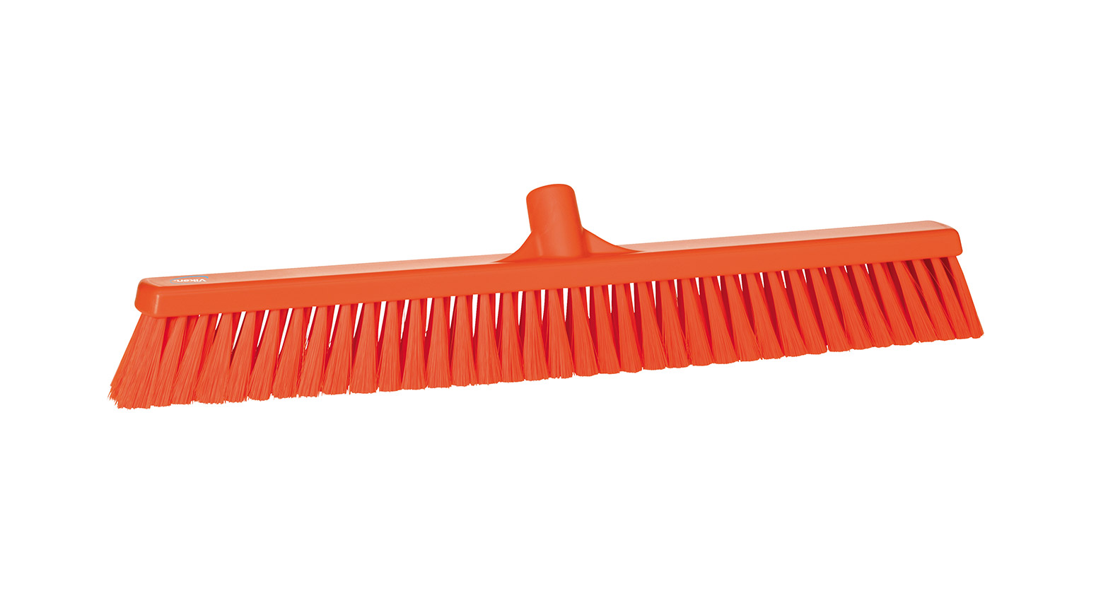 VIKAN Besen, weich, 610 mm, Borstenlänge 58 mm, orange