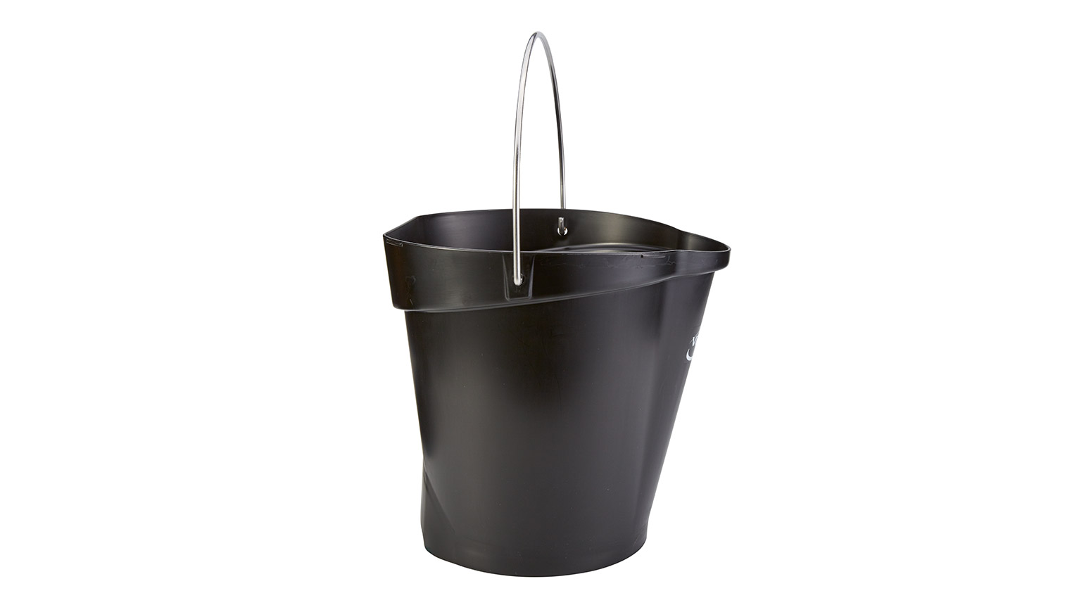 VIKAN Eimer, 12 Liter, schwarz