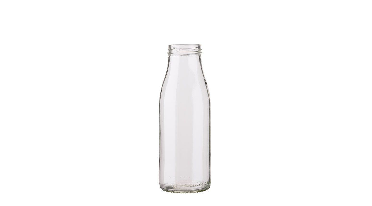 Weithalsflasche aus Glas, 500 ml, TO-48