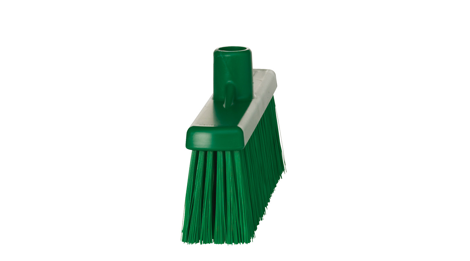 VIKAN Kehrbesen mit Rechtsgewinde, medium, 310 mm, grün