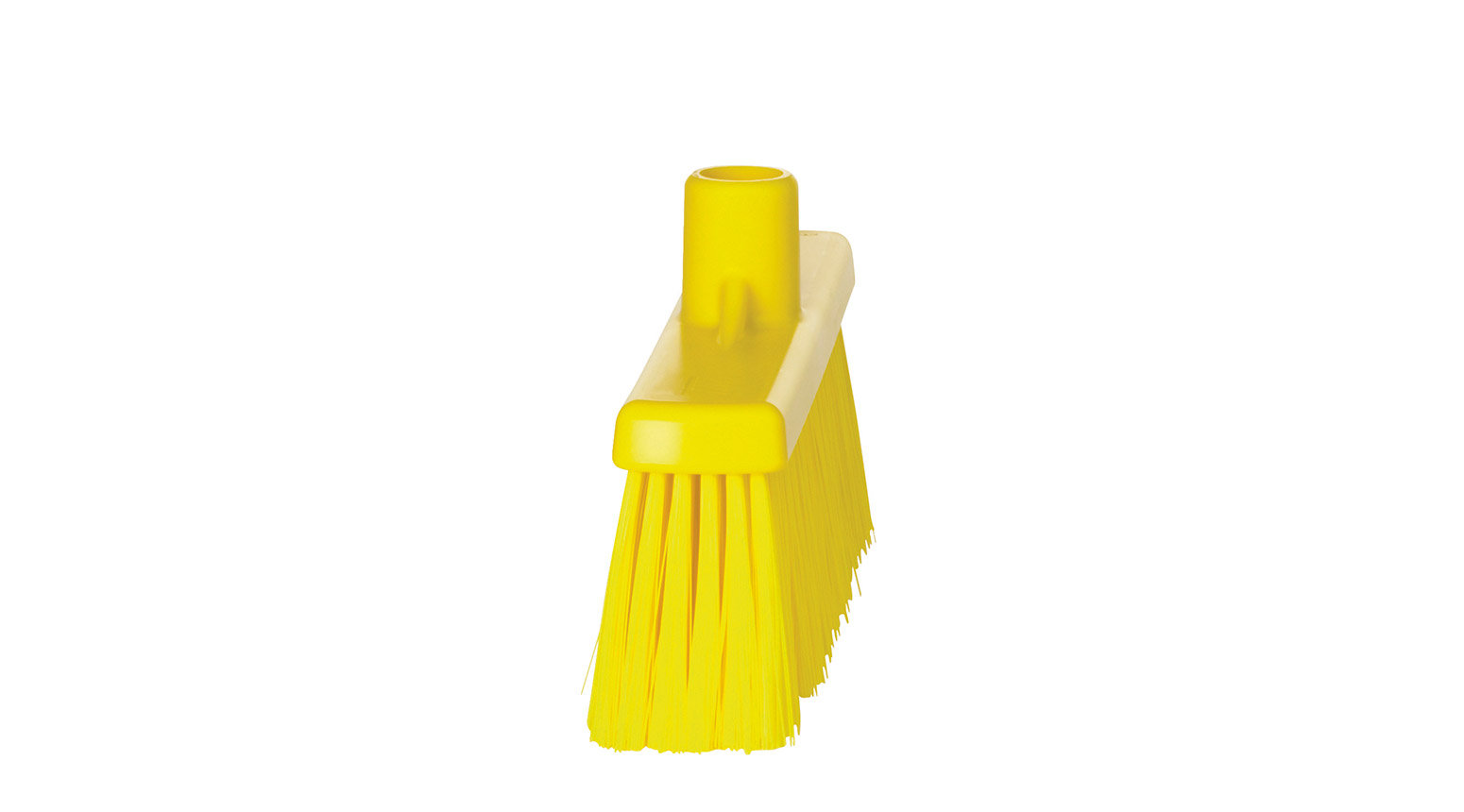 VIKAN Kehrbesen mit Rechtsgewinde, medium, 310 mm, gelb