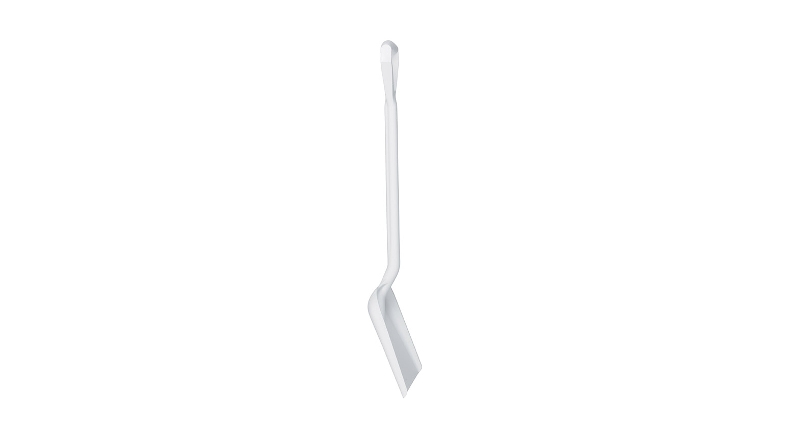 VIKAN Schaufel, 327 x 271 x 50 mm, 1040 mm, weiss