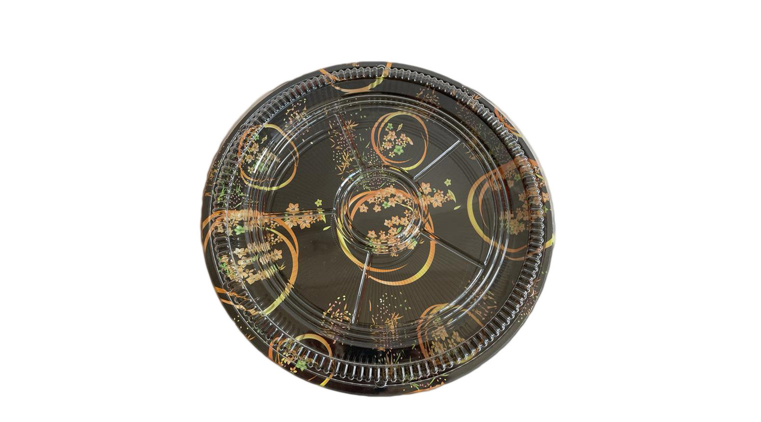 Sushibox "Print", Ø 346 x 48 mm, PS