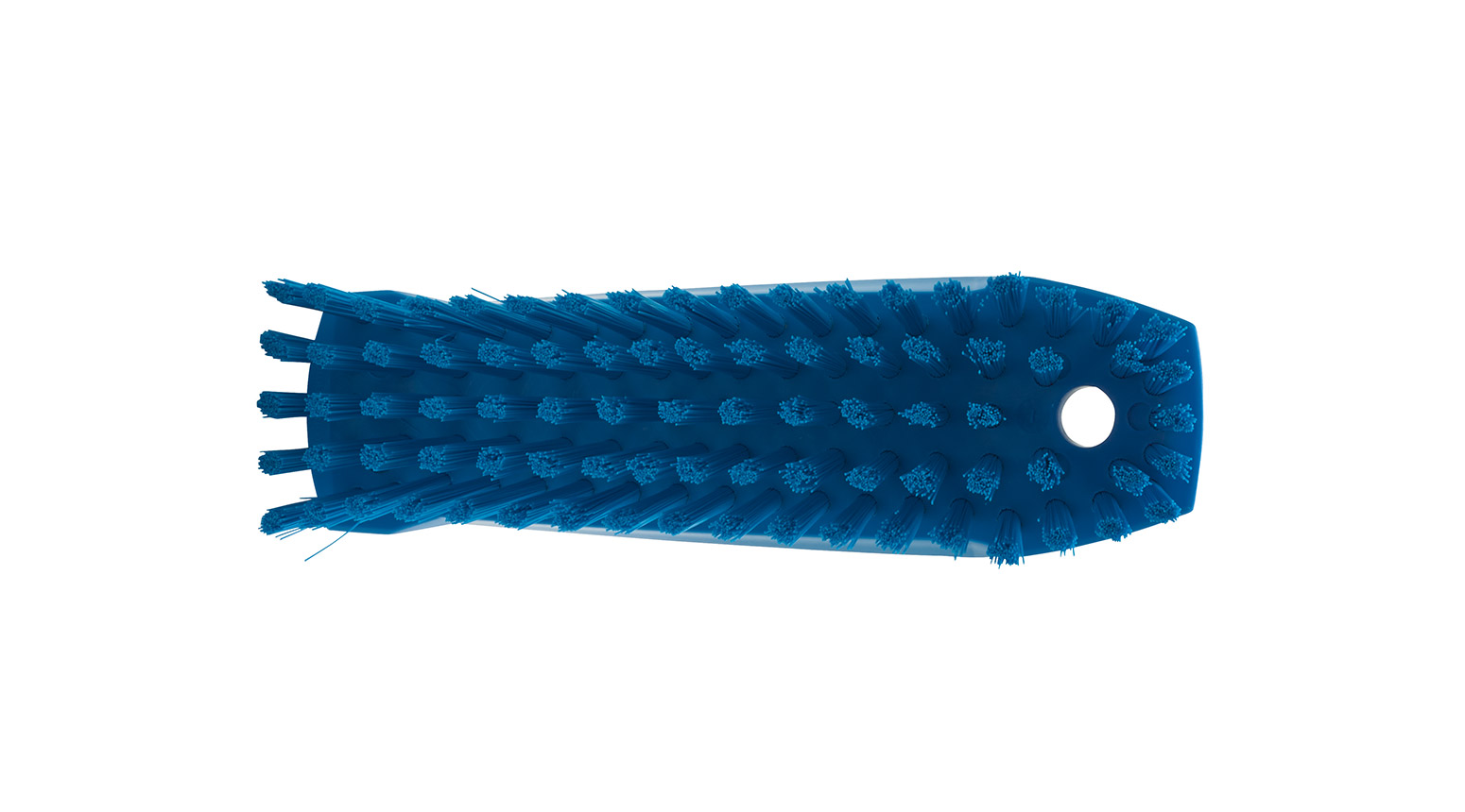 VIKAN Handbürste M, medium, 165 mm, Borstenlänge 26 mm, blau