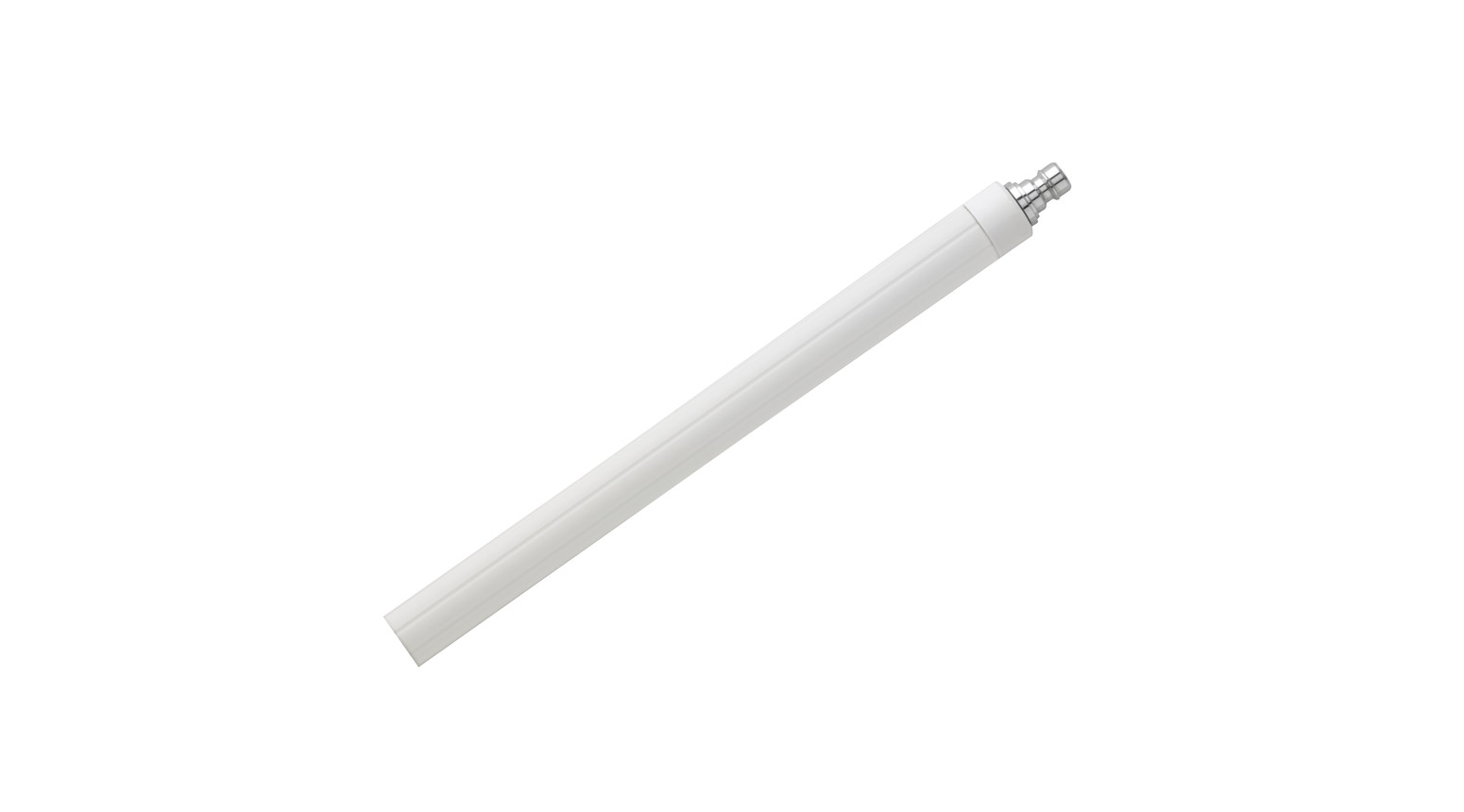 VIKAN Ergo. Alu. Stiel mit Wasserdurchlauf, 1540 mm, weiss