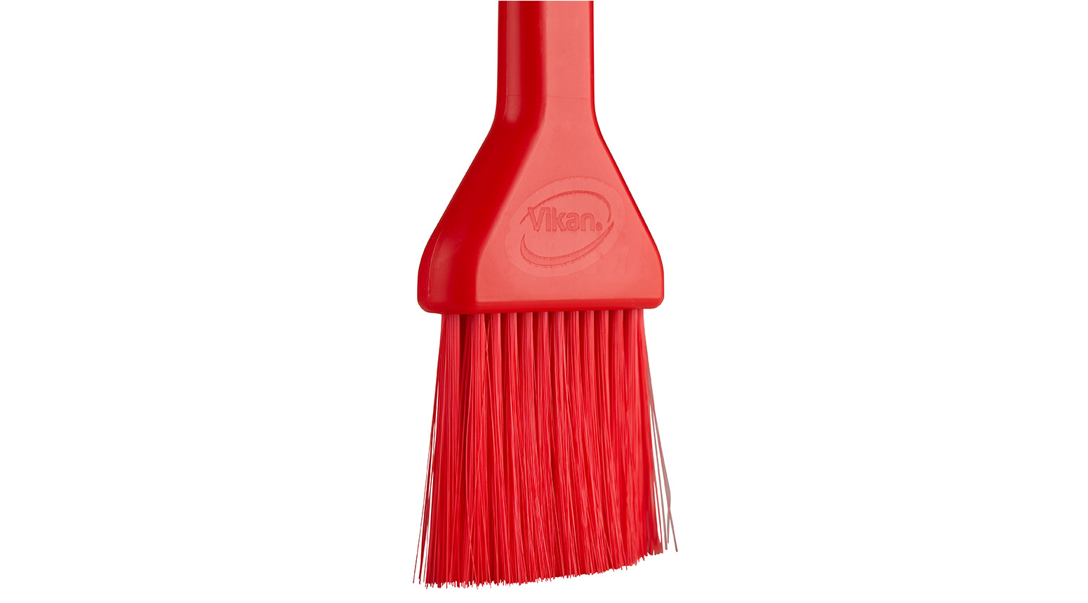 VIKAN Lebensmittelpinsel, weich, 195 x 50 mm, rot