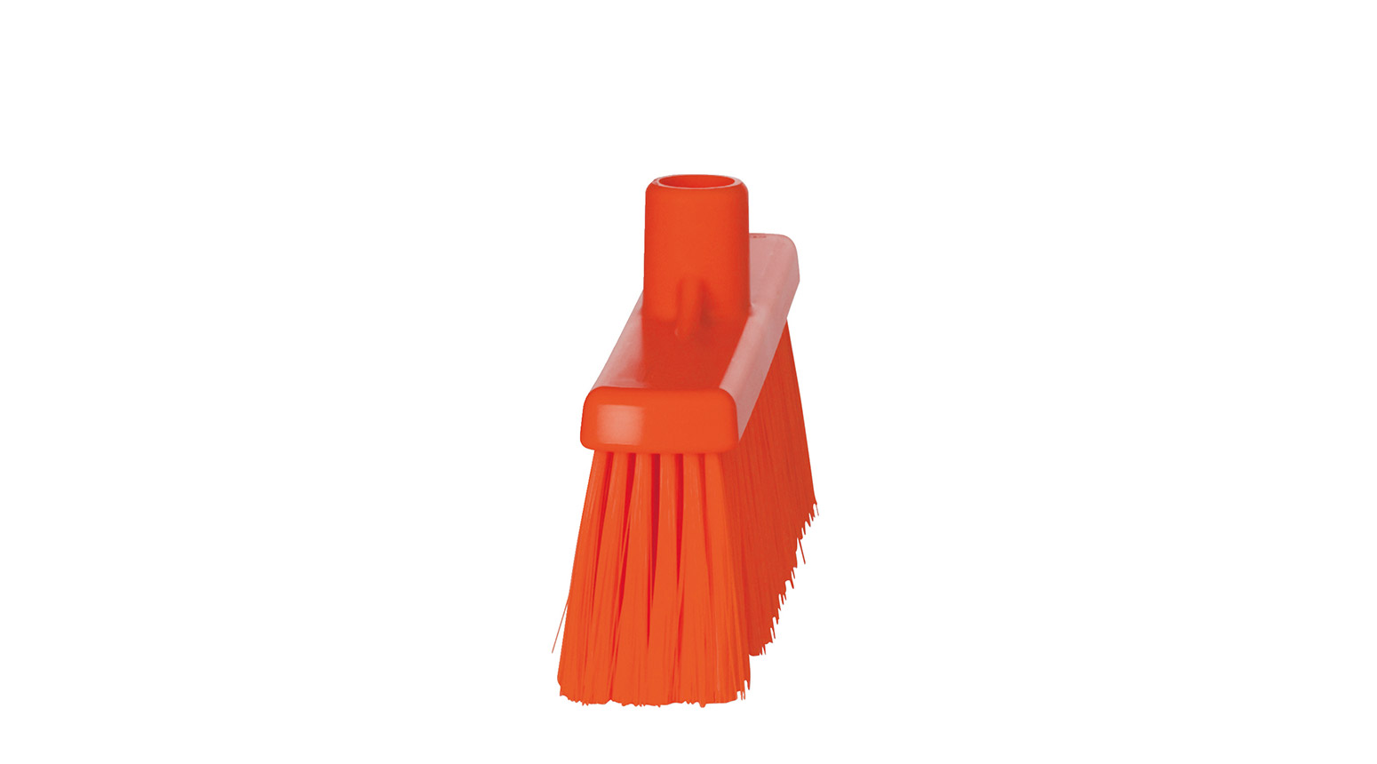 VIKAN Kehrbesen mit Rechtsgewinde, medium, 310 mm, orange