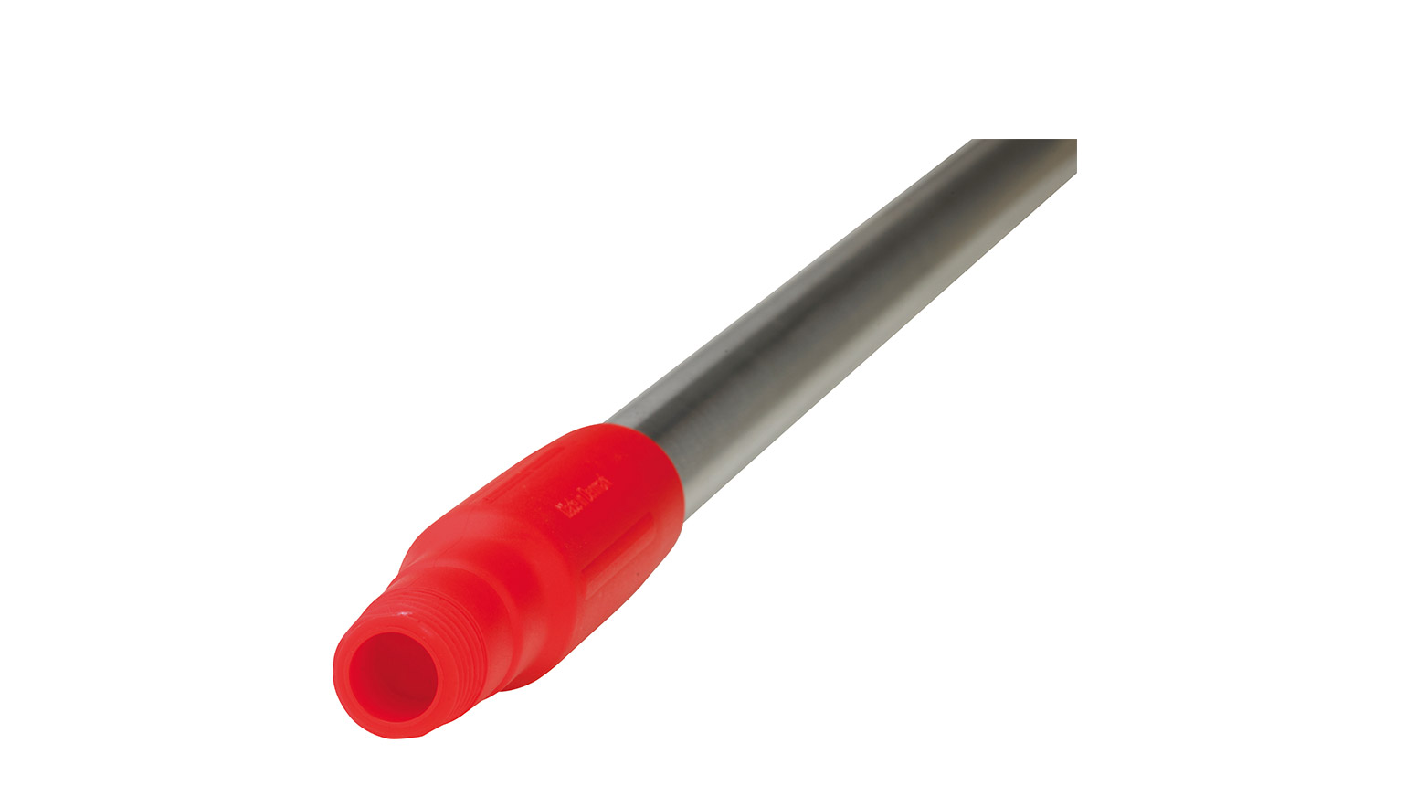 VIKAN Ergonomischer Edelstahlstiel, 1510 mm, Ø 31 mm, rot