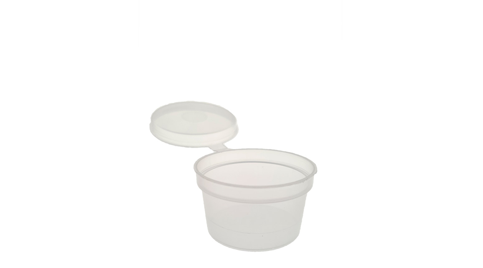 Saucenbecher "Covercup" Deluxe, 10 ml, transparent