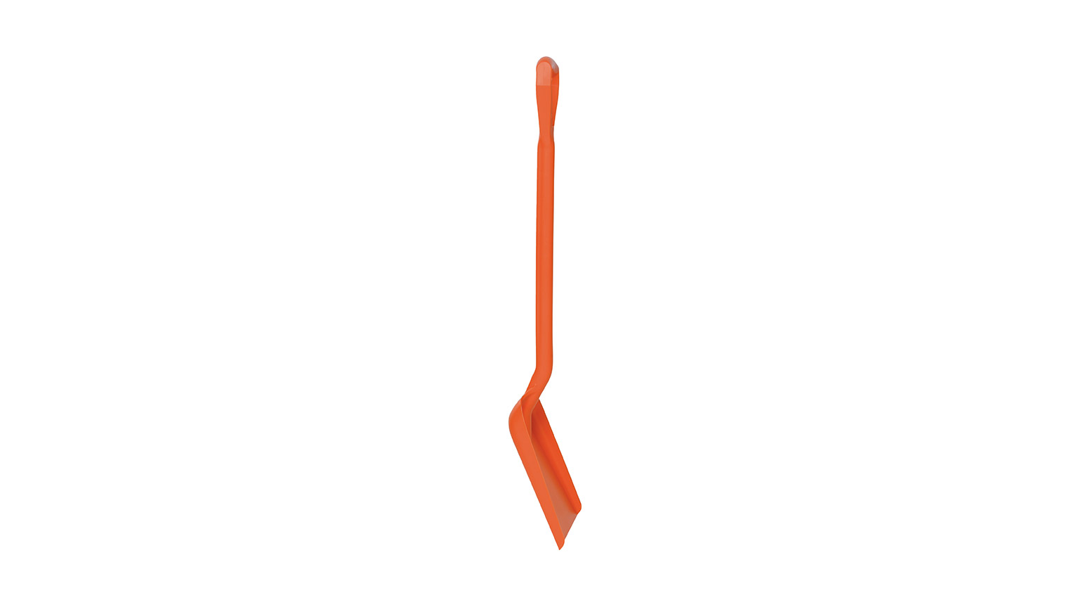 VIKAN Schaufel, 327 x 271 x 50 mm, 1040 mm, orange